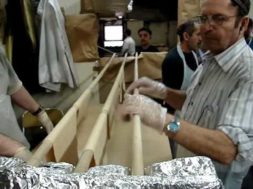Matzah Bakery Visit (-complete version) Handmade, Shmurah, Chabad, in Crown Heights 2009.