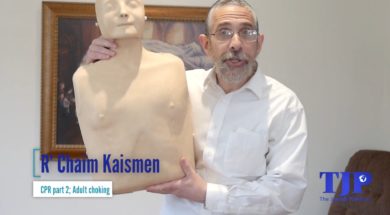 CPR With R’ Chaim Kaisman- Part 2 Choking Adult