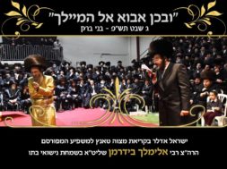 Yisroel Adler – Elimelech Biderman – Mitzvah Tantz