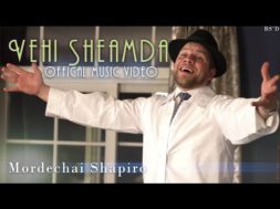 MORDECHAI SHAPIRO – Vehi Sheamda (Official Video)